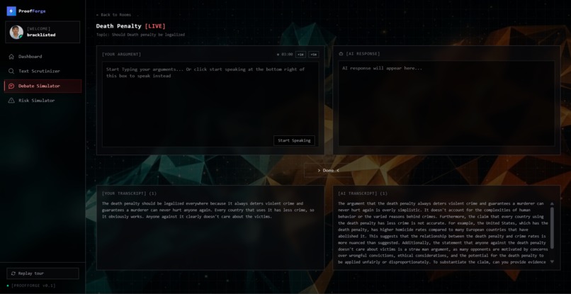 Proof Forge – screenshot 2