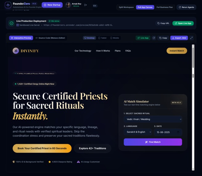 FounderZero – screenshot 5