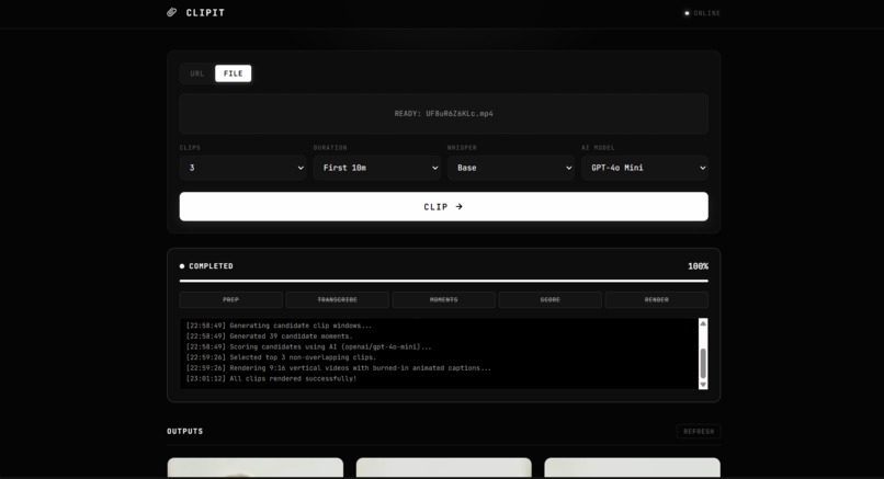 ClipIt – screenshot 1