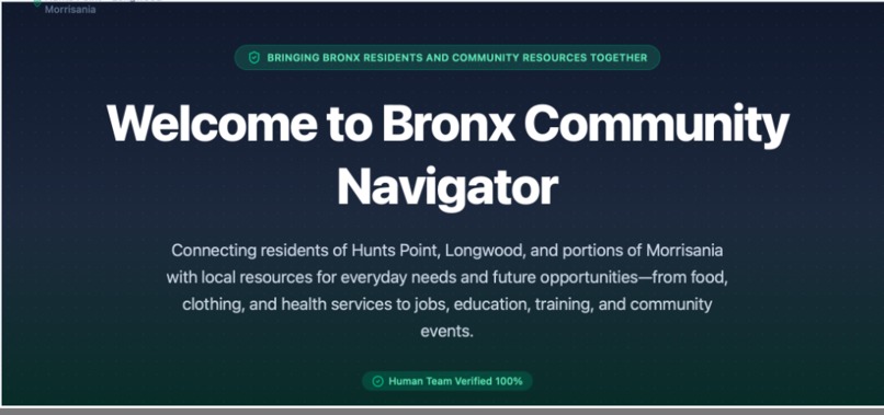 The Bronx Community Navigator – screenshot 1
