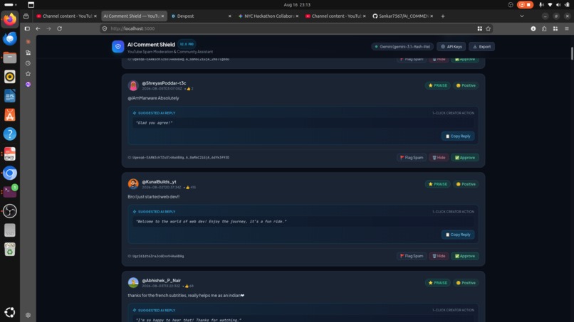 AI Comment Shield – screenshot 2