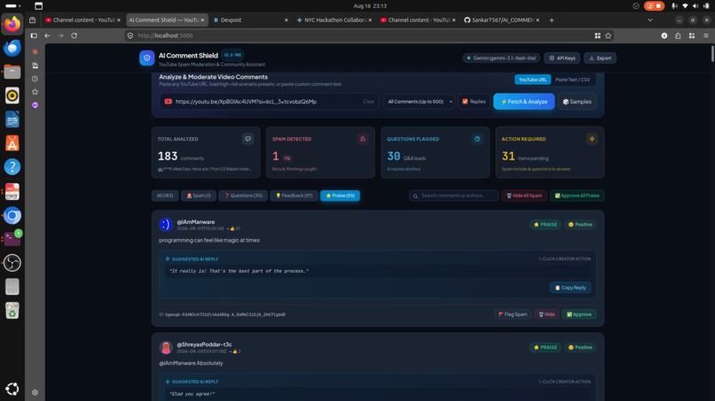 AI Comment Shield – screenshot 6