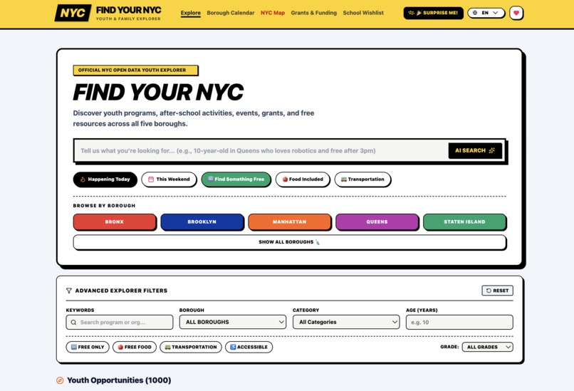 NYC Find Your NYC – screenshot 1