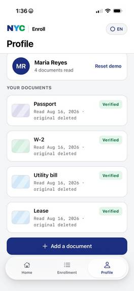 NYC Easy Enroll – screenshot 1