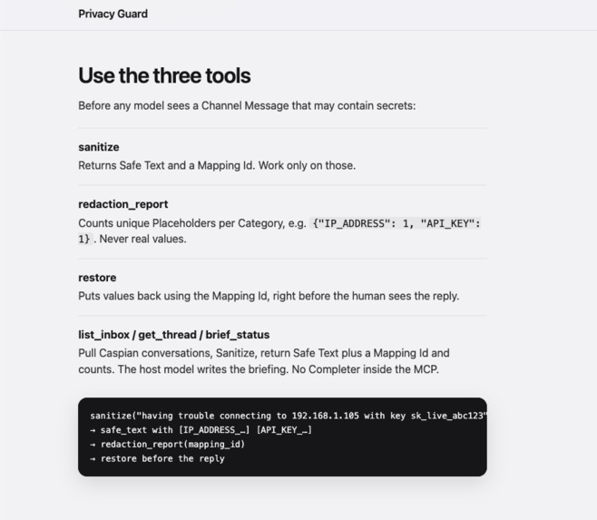 Project Guard Bot – screenshot 2