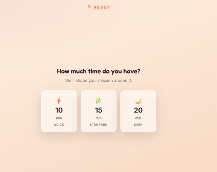 RE:SET – screenshot 4