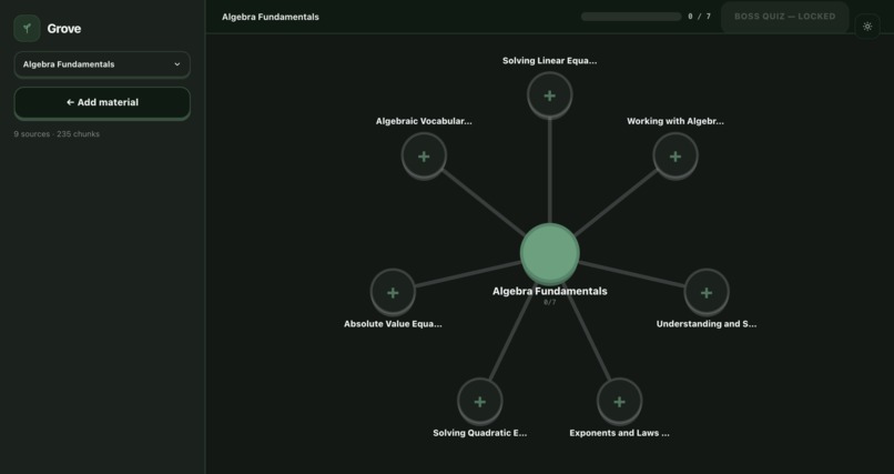 Grove – screenshot 2