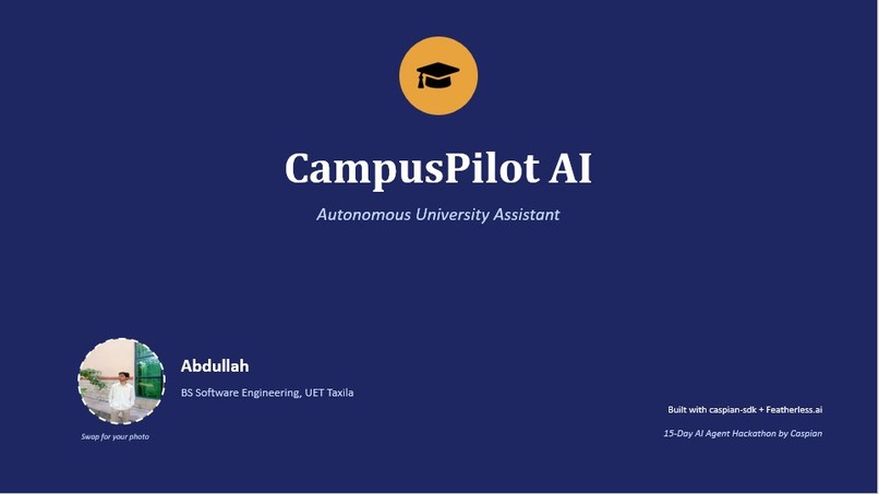 CampusPilot AI – screenshot 1