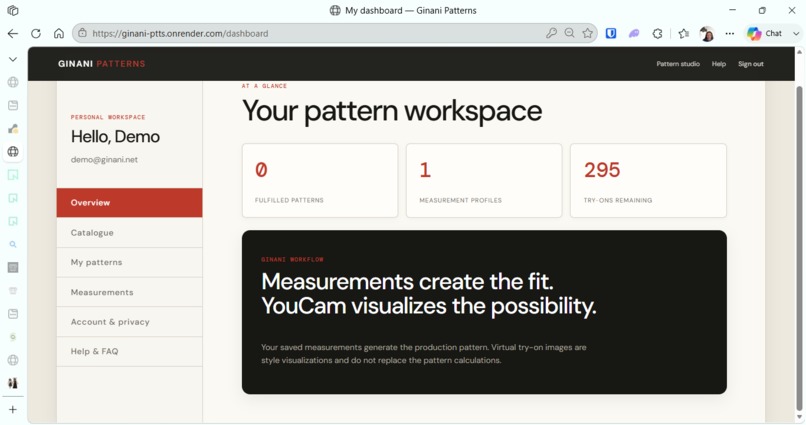 Ginani Pattern Engine – screenshot 1