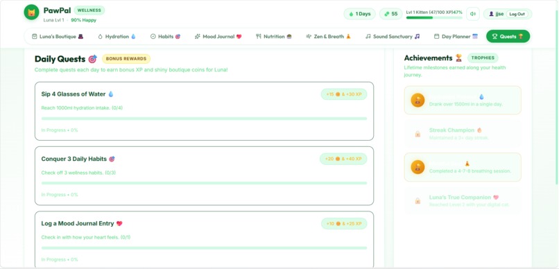 PawPal – screenshot 1