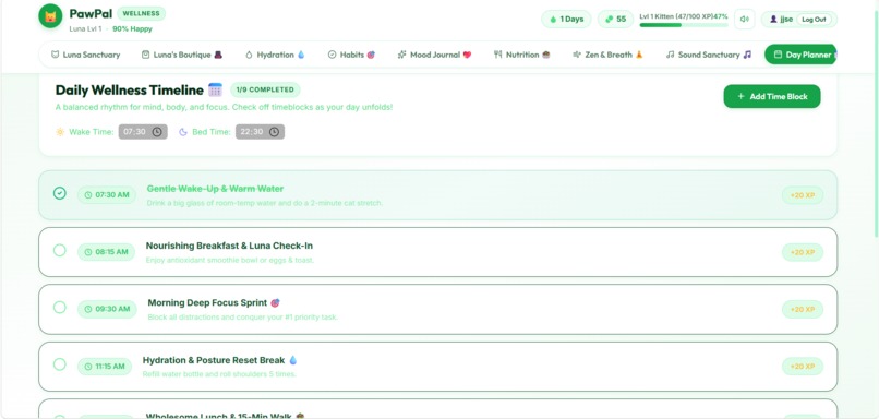 PawPal – screenshot 3