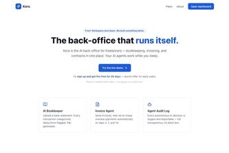 Kora-AI Back Office