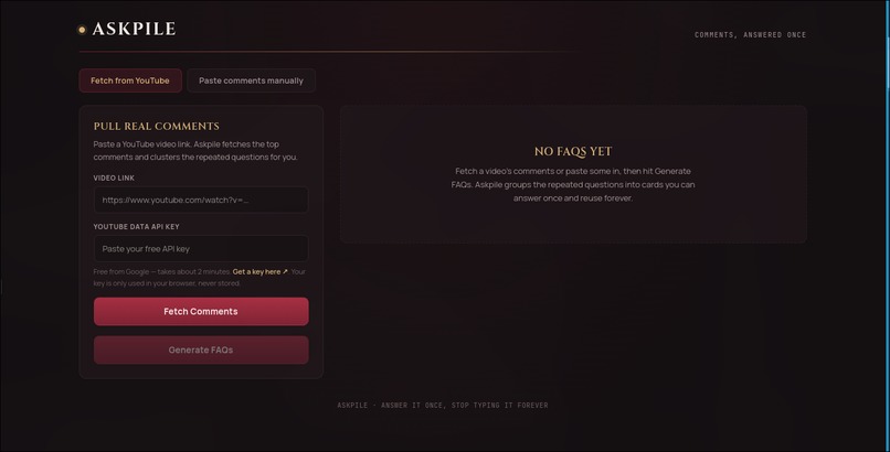 AskPile – screenshot 4