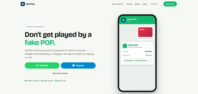 VeriPop – screenshot 2
