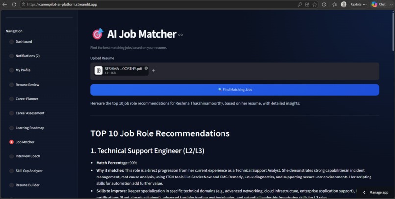 CareerPilot AI – screenshot 8