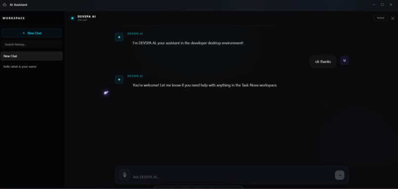 DEVSPA — AI-Powered Developer OS – screenshot 2