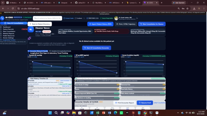AI-CDSS — AI-Assisted Clinical Decision Support – screenshot 2
