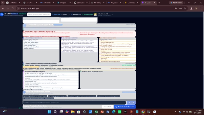 AI-CDSS — AI-Assisted Clinical Decision Support – screenshot 3