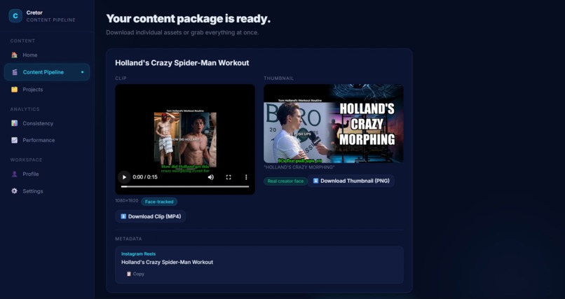 Cretor – screenshot 2