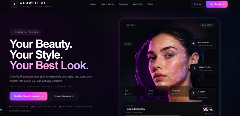 GlowFit AI – screenshot 1