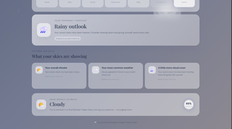 Mood Weather – screenshot 4