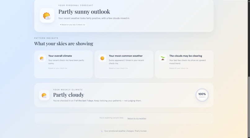 Mood Weather – screenshot 7