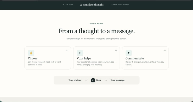 Voxa – screenshot 1