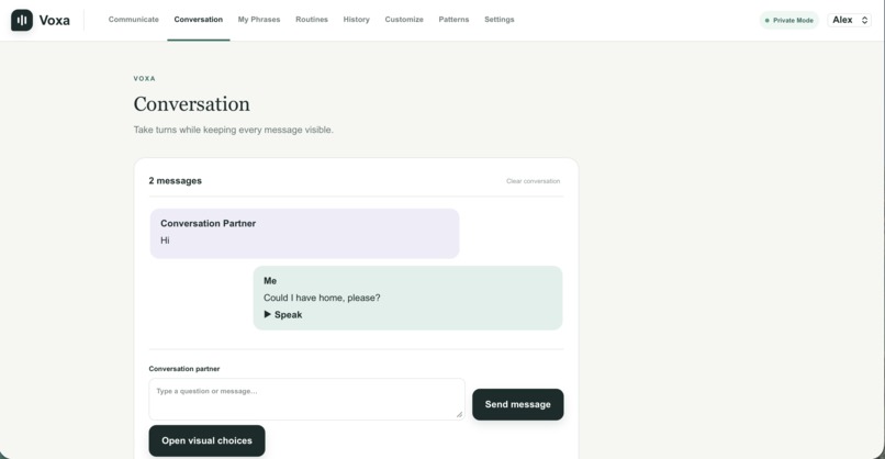 Voxa – screenshot 3