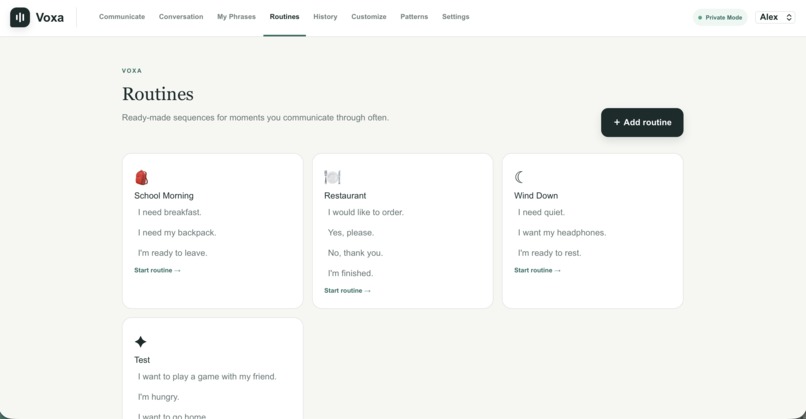 Voxa – screenshot 4