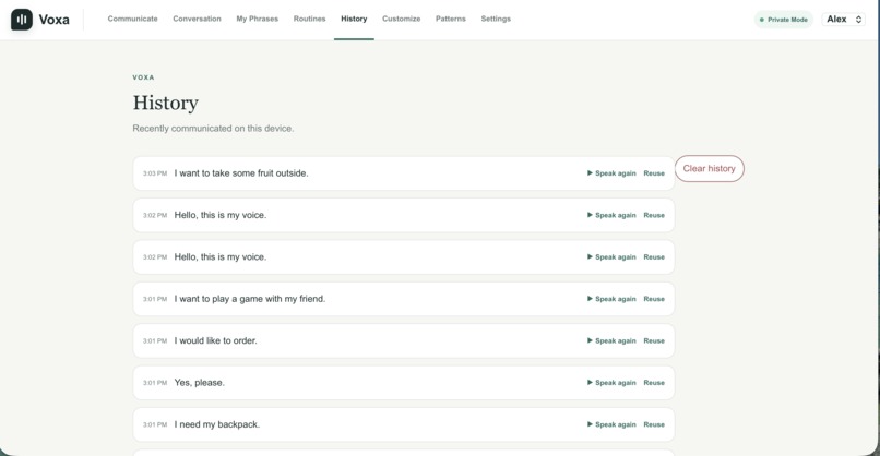 Voxa – screenshot 6