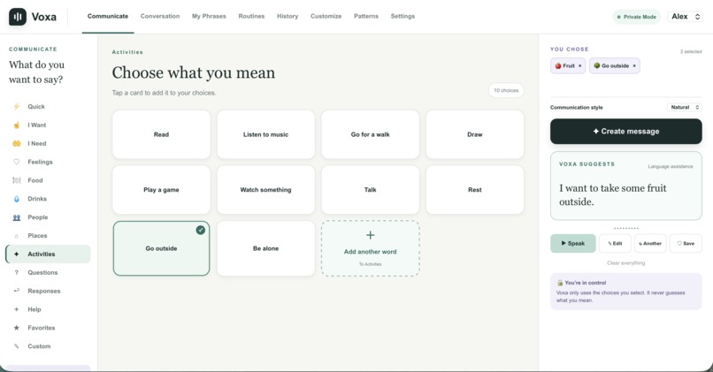Voxa – screenshot 10