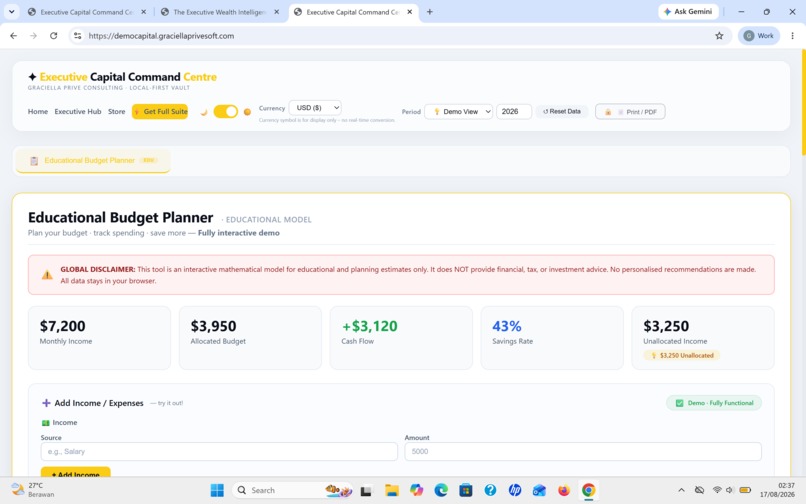 Executive Capital Command Center – screenshot 3