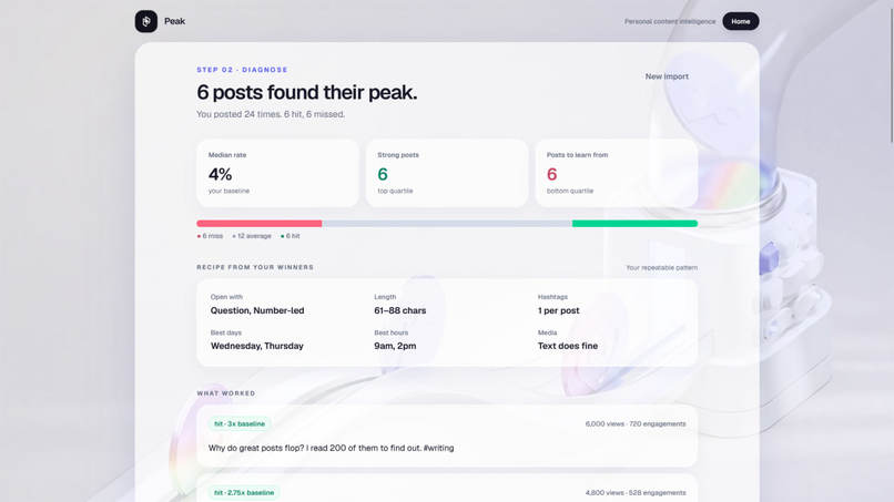 Peak – screenshot 2