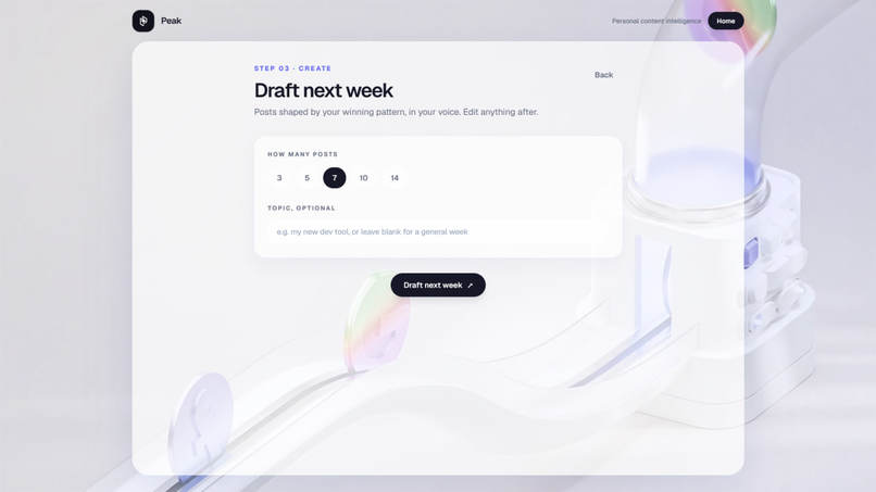 Peak – screenshot 3