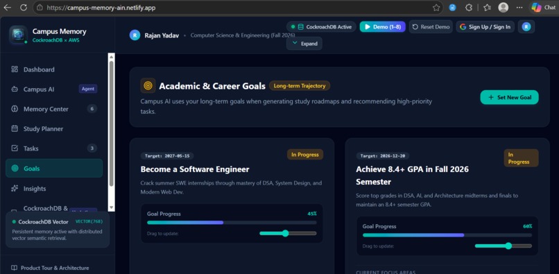 Campus Memory Ai  – screenshot 1