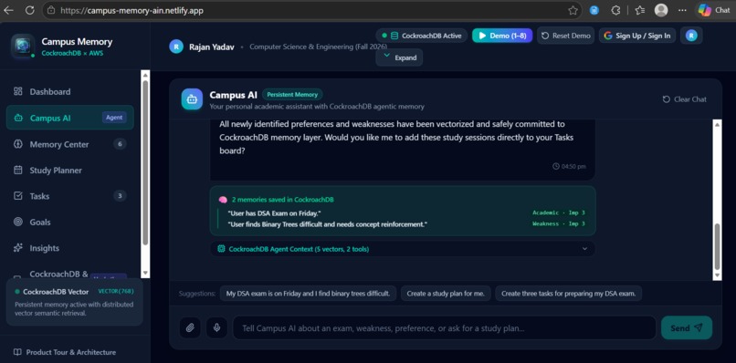 Campus Memory Ai  – screenshot 4