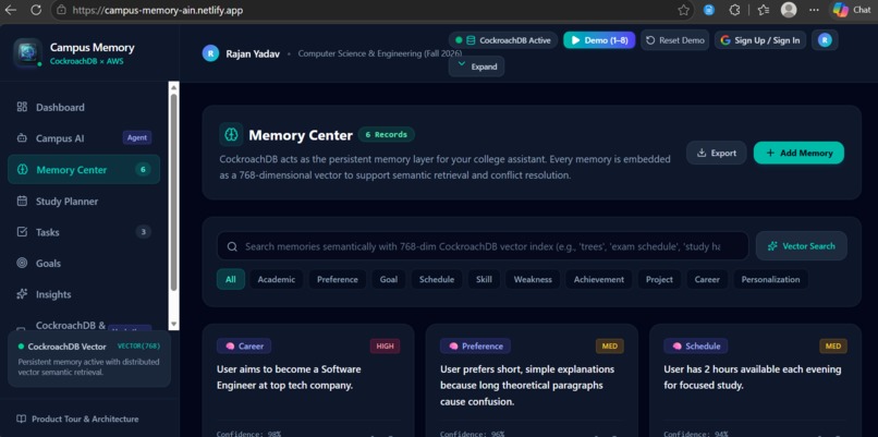 Campus Memory Ai  – screenshot 7