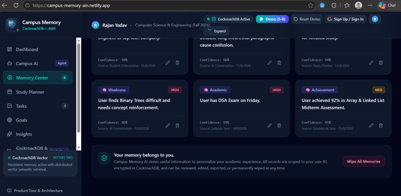 Campus Memory Ai  – screenshot 12