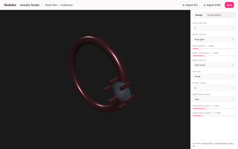Modelier – screenshot 2