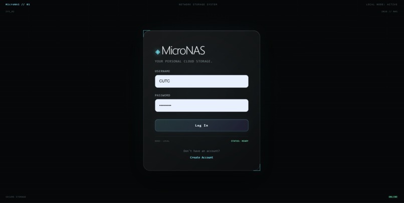 MicroNAS – screenshot 8