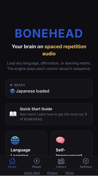Mindhack app – screenshot 4
