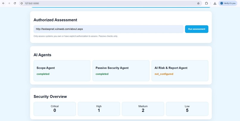 AI Security Desk — Project Description – screenshot 2