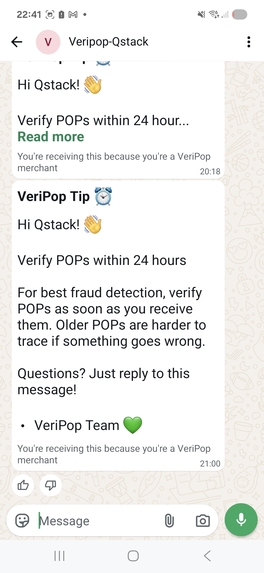 VeriPop – screenshot 5