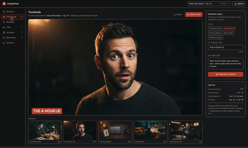 CreatorFlow - The Operating System for Creators – screenshot 4