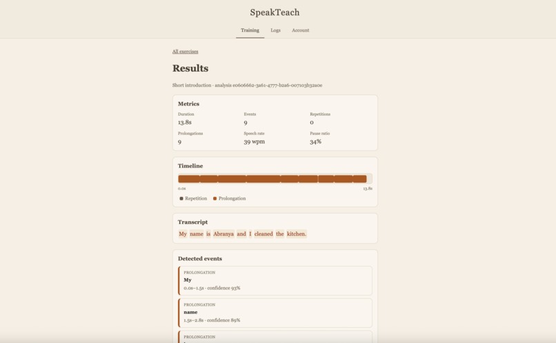 SpeakTeach – screenshot 1