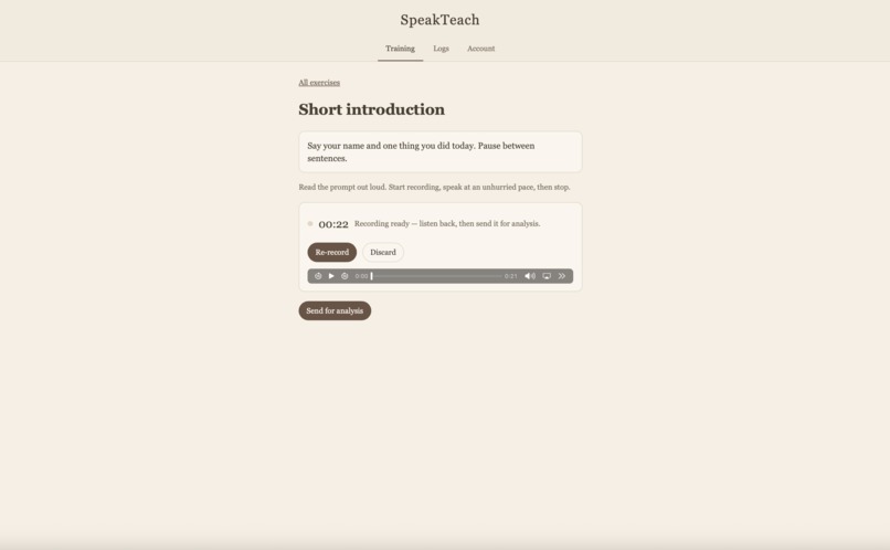 SpeakTeach – screenshot 2