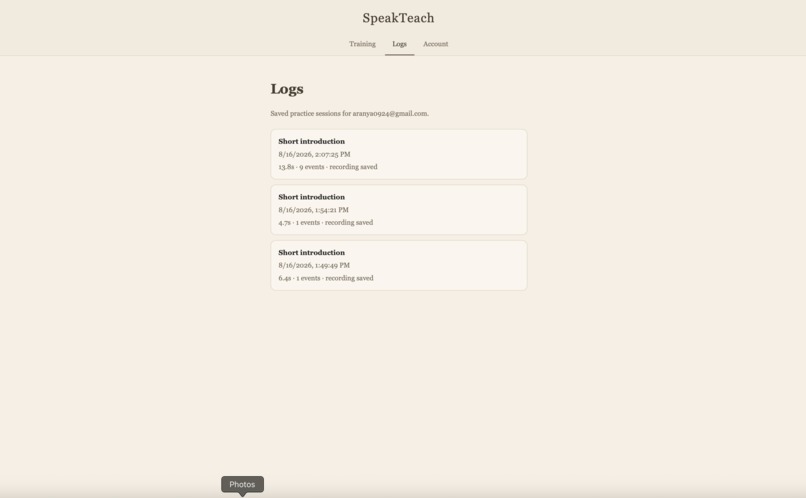 SpeakTeach – screenshot 3