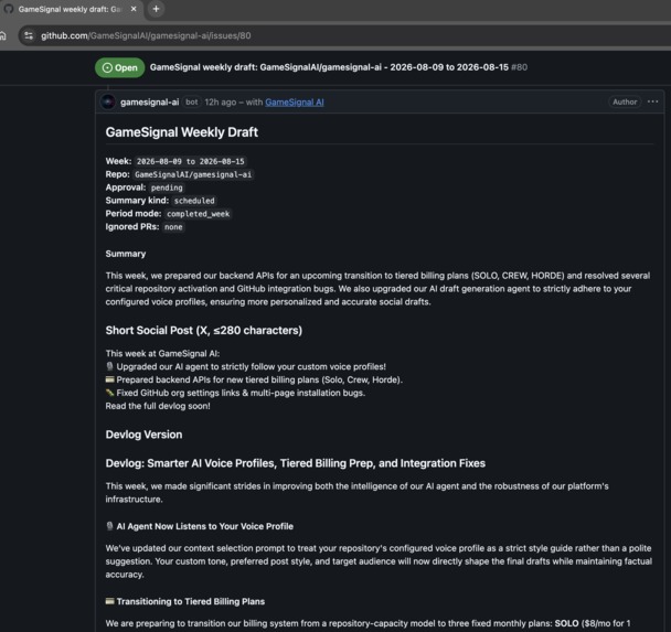 GameSignal AI – screenshot 5