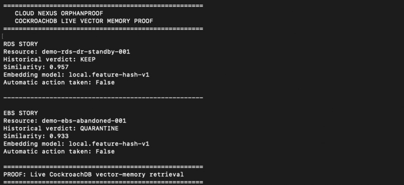 Cloud Nexus OrphanProof – screenshot 5