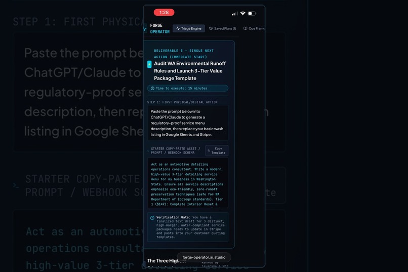 Forge Operator – screenshot 2